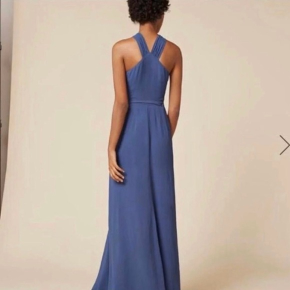 NWT Reformation Blue Sol Wrap Maxi Dress (XS) - Picture 3 of 3